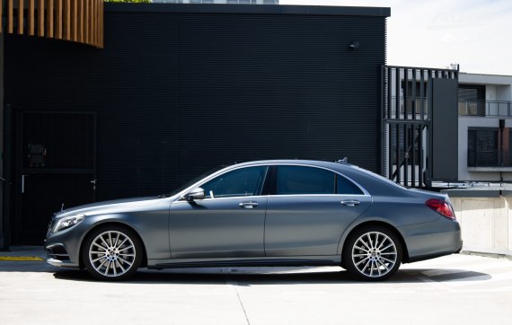 Mercedes-Benz S trieda Sedan 350 BlueTEC 4matic / AJ NA SPLÁTKY / PROTIÚČET / 2014 stříbrná metalíza