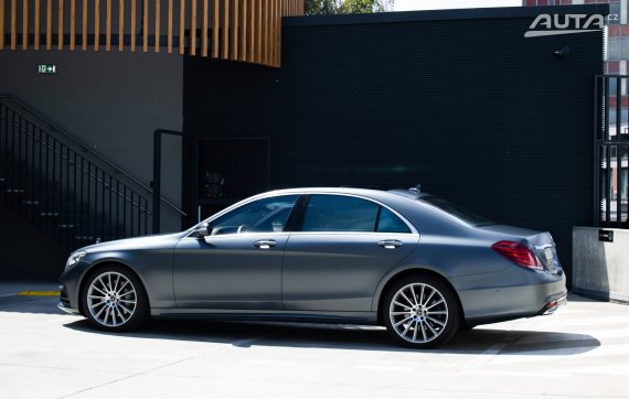 Mercedes-Benz S trieda Sedan 350 BlueTEC 4matic / AJ NA SPLÁTKY / PROTIÚČET / 2014 stříbrná metalíza