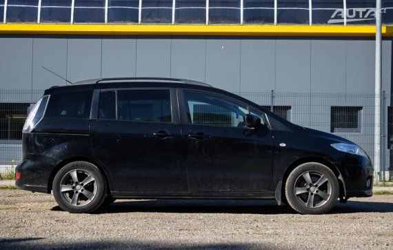 Mazda 5 MZR-CD 81kW MT6 / NA SPLÁTKY / NA PROTIÚČET 2010 černá