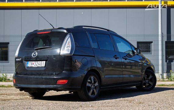 Mazda 5 MZR-CD 81kW MT6 / NA SPLÁTKY / NA PROTIÚČET 2010 černá