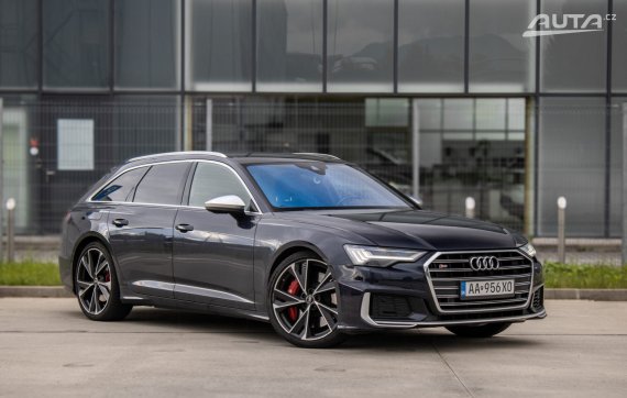 Audi S6 Avant Diesel+HEV Quattro AT/8 253kW / AJ NA SPLÁTKY / PROTIÚČET 2022 modrá