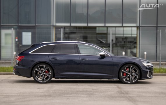 Audi S6 Avant Diesel+HEV Quattro AT/8 253kW / AJ NA SPLÁTKY / PROTIÚČET 2022 modrá