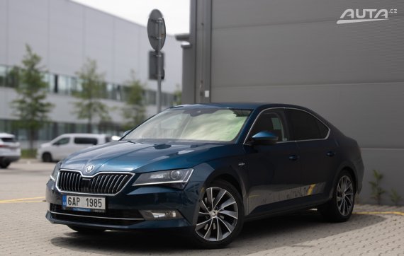 Škoda Superb Laurin &amp; Klement 2017 - hlavní pohled