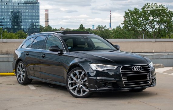 Audi A6 Avant 3.0 TDI 160kw A7 AJ NA SPLÁTKY / PROTIÚČET 2015 černá