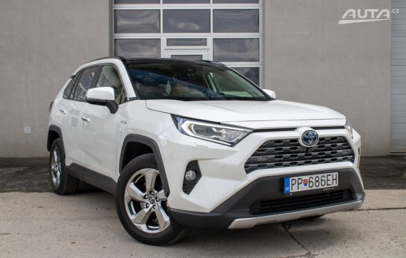 Toyota RAV4 2.5 Hybrid e-CVT Executive AWD, 131kW, A1, 5d. /AJ NA SPLÁTKY/PROTIÚČET 2019 bílá