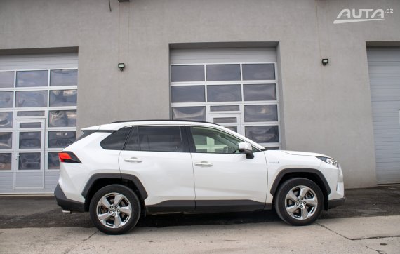 Toyota RAV4 2.5 Hybrid e-CVT Executive AWD, 131kW, A1, 5d. /AJ NA SPLÁTKY/PROTIÚČET 2019 bílá