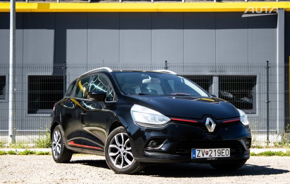 Renault Clio Grandtour Energy  / AJ NA SPLÁTKY / PROTIÚČET / 2017 černá