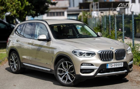 BMW X3 xDrive30d xLine / 195kW / A8 / ZÁRUKA / AJ NA SPLÁTKY / PROTIÚČET 2019 hnědá
