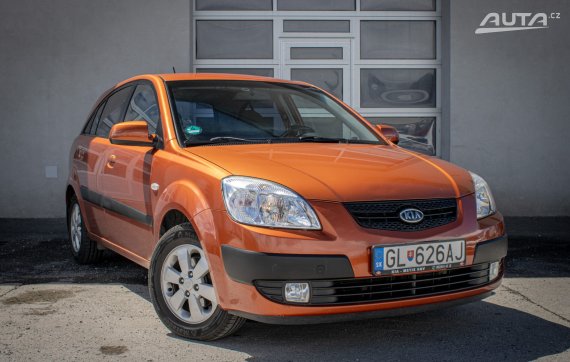 Kia Rio 1.4 Sporty Edition, 71kW, M5, 5d. (2007 - 2011) /AJ NA SPLÁTKY/PROTIÚČET 2008 oranžová