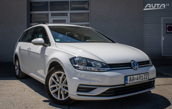 Volkswagen Golf Variant 1.6 TDI 115k Comfortline DSG 85kW, A7, 5d. /AJ NA SPLÁTKY/PROTIÚČET 2017 bílá