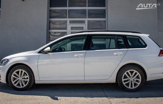 Volkswagen Golf Variant 1.6 TDI 115k Comfortline DSG 85kW, A7, 5d. /AJ NA SPLÁTKY/PROTIÚČET 2017 bílá