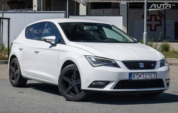 Seat Leon 1.6 TDI, 77kW (2014) / AJ NA SPLÁTKY / PROTIÚČET / 2014 bílá