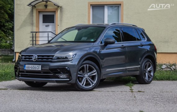 Volkswagen Tiguan 2.0 TDI R-Line DSG / ACC / Head-Up / Ťažné / AJ NA SPLÁTKY / PROTIÚČET 2019 - hlavní pohled
