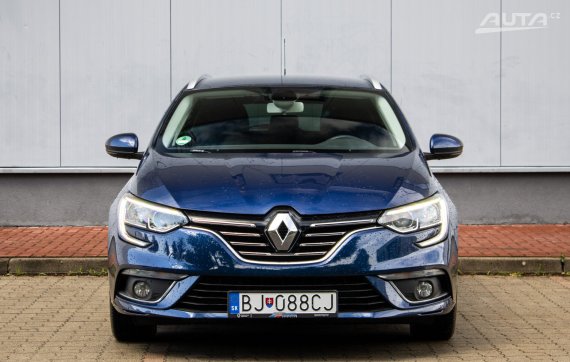 Renault Mégane Grandtour Energy TCe GT Line / 97kW / A7 / ZÁRUKA / AJ NA SPLÁTKY / PROTIÚČET 2018 modrá