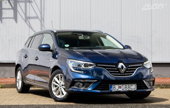 Renault Mégane Grandtour Energy TCe GT Line / 97kW / A7 / ZÁRUKA / AJ NA SPLÁTKY / PROTIÚČET 2018 modrá