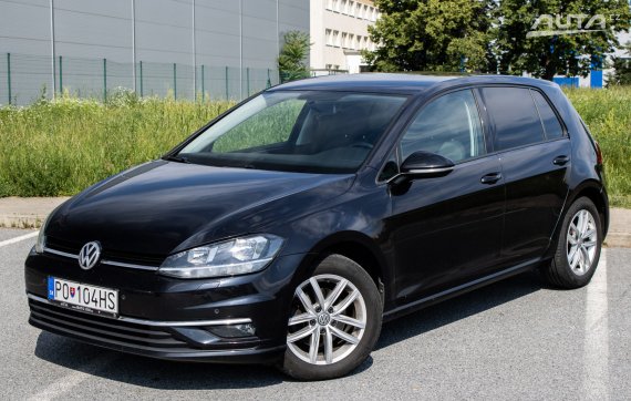Volkswagen Golf 1.5 TSI Comfortline DSG, 110kW (2017) / AJ NA SPLÁTKY / PROTIÚČET / 2017 černá