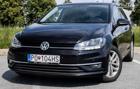 Volkswagen Golf 1.5 TSI Comfortline DSG, 110kW (2017) / AJ NA SPLÁTKY / PROTIÚČET / 2017 černá