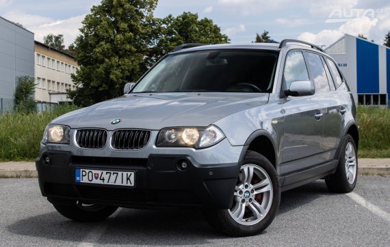 BMW X3 xDrive30d, 160kW (2006) / AJ NA SPLÁTKY / PROTIÚČET / 2006 - hlavní pohled