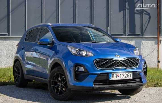 Kia Sportage 1.6 GDi Gold, 97kW, M6, 5d. / AJ NA SPLÁTKY / PROTIÚČET / 2020 modrá