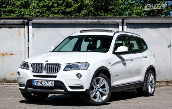 BMW X3 xDrive20d 135kW A/T / AJ NA SPLÁTKY / PROTIÚČET / 2011 - hlavní pohled