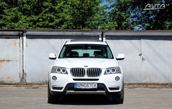BMW X3 xDrive20d 135kW A/T / AJ NA SPLÁTKY / PROTIÚČET / 2011 bílá