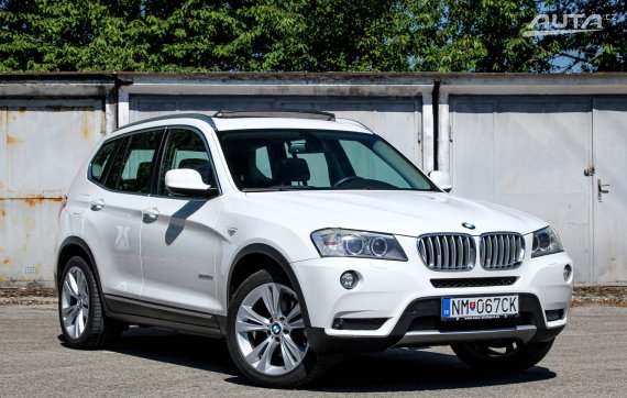 BMW X3 xDrive20d 135kW A/T / AJ NA SPLÁTKY / PROTIÚČET / 2011 bílá