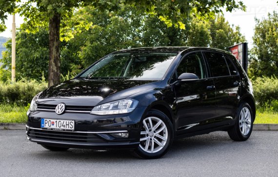 Volkswagen Golf 1.5 TSI Comfortline DSG, 110kW (2017) / AJ NA SPLÁTKY / PROTIÚČET / 2017 černá
