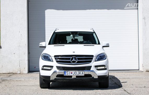 Mercedes-Benz ML 350 BlueTEC 4MATIC 190kW / AJ NA SPLÁTKY / PROTIÚČET / 2015 bílá