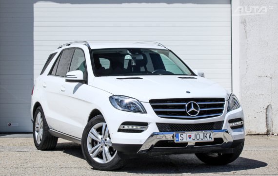 Mercedes-Benz ML 350 BlueTEC 4MATIC 190kW / AJ NA SPLÁTKY / PROTIÚČET / 2015 bílá