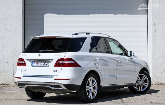 Mercedes-Benz ML 350 BlueTEC 4MATIC 190kW / AJ NA SPLÁTKY / PROTIÚČET / 2015 bílá