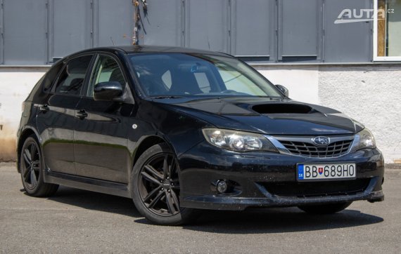 Subaru Impreza 2,5T WRX, 169kW, MT5, 5d. / AJ NA SPLÁTKY / PROTIÚČET / 2008 černá