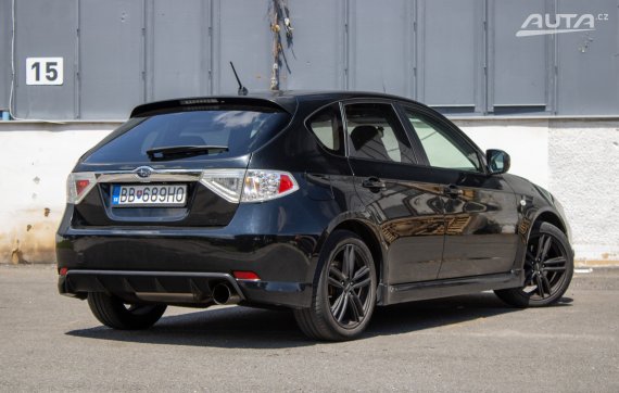 Subaru Impreza 2,5T WRX, 169kW, MT5, 5d. / AJ NA SPLÁTKY / PROTIÚČET / 2008 černá