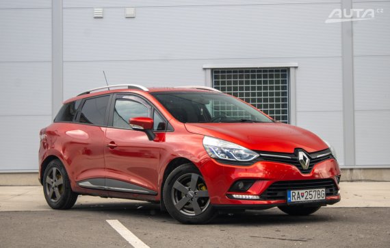 Renault Clio Grandtour 1.2 16V Advantage 2018 červená