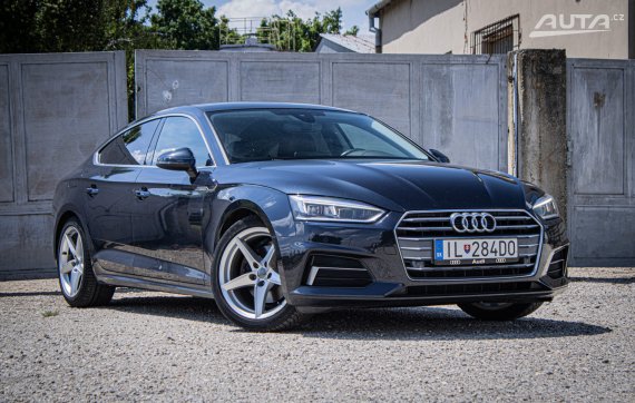 Audi A5 Sportback 35 2.0 TDI S Tronic, 110kW, 5d, A7 / AJ NA SPLÁTKY / PROTIHODNOTA / 2018 modrá