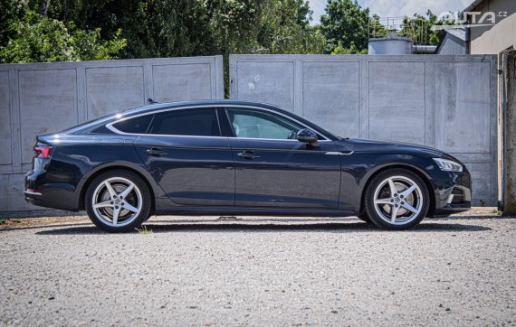Audi A5 Sportback 35 2.0 TDI S Tronic, 110kW, 5d, A7 / AJ NA SPLÁTKY / PROTIHODNOTA / 2018 modrá