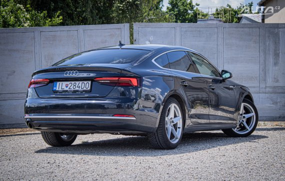 Audi A5 Sportback 35 2.0 TDI S Tronic, 110kW, 5d, A7 / AJ NA SPLÁTKY / PROTIHODNOTA / 2018 modrá