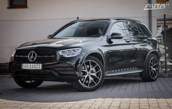 Mercedes-Benz GLC SUV 300 mHEV 4MATIC A/T, AMG Night packet / ZÁRUKA / AJ NA SPLÁTKY / PROTIÚČET / 2022 - hlavní pohled