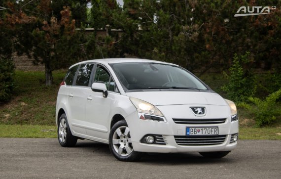 Peugeot 5008 1.6 HDi / 82kW / M6 / ZÁRUKA / AJ NA SPLÁTKY / PROTIÚČET 2011 bílá