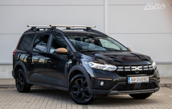 Dacia Jogger 1.0 Extreme / LPG + Benzín / 67kW / M6 / ZÁRUKA / AJ NA SPLÁTKY / PROTIÚČET 2024 černá
