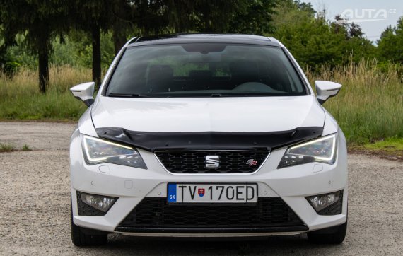 Seat Leon FR 1.8 TSI / 132kW / M6 / ZÁRUKA / AJ NA SPLÁTKY / PROTIÚČET 2014 bílá