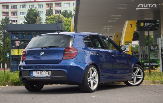 BMW Rad 1 120 AT6 130kW / NA SPLÁTKY / NA PROTIÚČET 2011 modrá