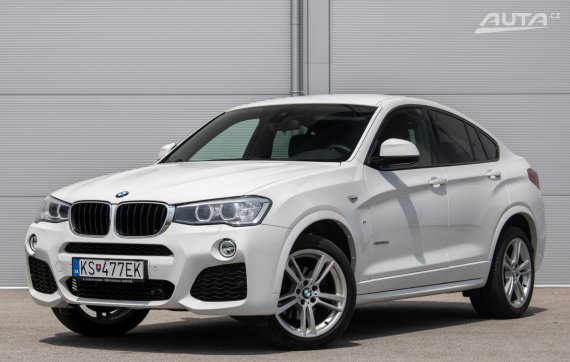 BMW X4 xDrive20d M Sport / 140kW / A8 / ZÁRUKA / AJ NA SPLÁTKY / PROTIÚČET