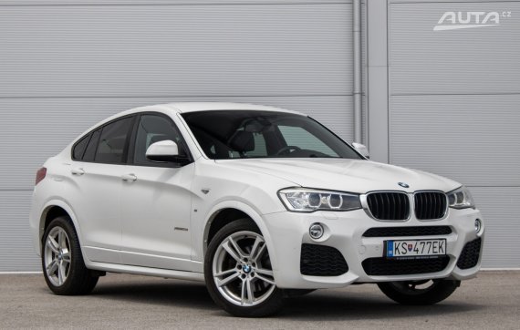 BMW X4 xDrive20d M Sport / 140kW / A8 / ZÁRUKA / AJ NA SPLÁTKY / PROTIÚČET 2016 bílá