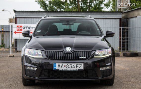 Škoda Octavia Combi 2.0 TDI RS / 135kW / A6 / ZÁRUKA / AJ NA SPLÁTKY / PROTIÚČET 2014 černá
