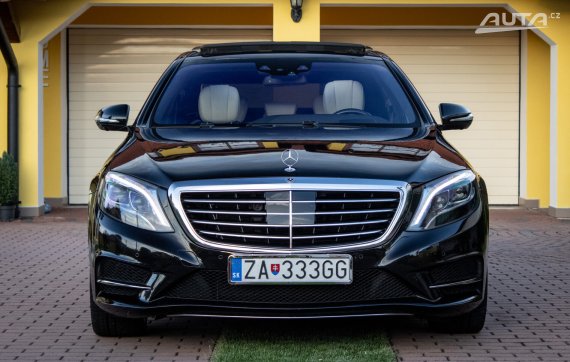 Mercedes-Benz S 350d L 4Matic 190kw AT/7 2015 / AJ NA SPLÁTKY / PROTIÚČET 2015 černá