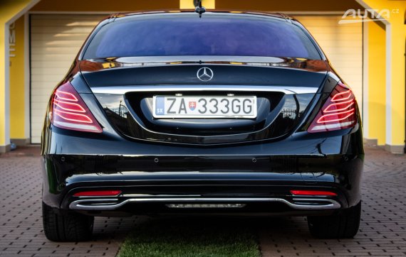 Mercedes-Benz S 350d L 4Matic 190kw AT/7 2015 / AJ NA SPLÁTKY / PROTIÚČET 2015 černá