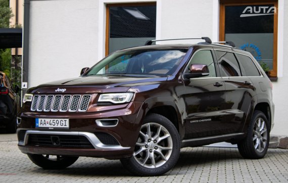 Jeep Grand Cherokee 3.0L V6 TD Summit AT8 184kW / NA SPLÁTKY / NA PROTIÚČET 2016 - hlavní pohled