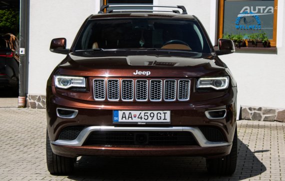 Jeep Grand Cherokee 3.0L V6 TD Summit AT8 184kW / NA SPLÁTKY / NA PROTIÚČET 2016 hnědá