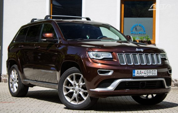 Jeep Grand Cherokee 3.0L V6 TD Summit AT8 184kW / NA SPLÁTKY / NA PROTIÚČET 2016 hnědá