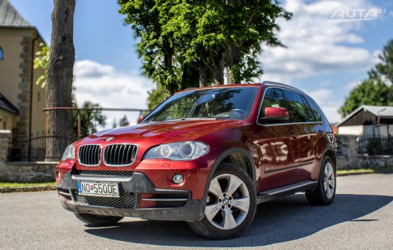 BMW X5 xDrive30d 173kW235HP A6 / AJ NA SPLÁTLY / PROTIÚČET 2009 - hlavní pohled